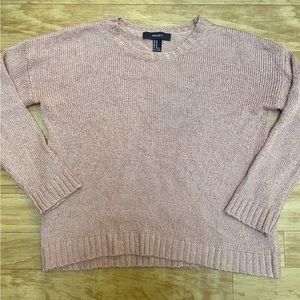 pinkish nude knit sweater